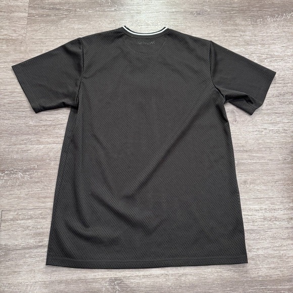 DOPE Jersey Mens Medium Black Breathable Spellout Short Sleeve Shirt‎ Crew Neck - Picture 5 of 8